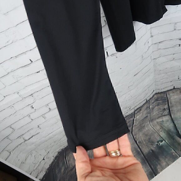 JONDEN BY LINDA LEAL BLACK ROUND NECK LONG SLEEVE CARDIGAN SWEATER SIZE LARGE - Picture 6 of 9